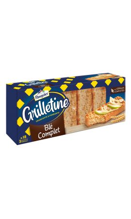 Biscottes au Blé Complet Pasquier