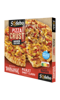 Pizza crust Indiana poulet sweet curry Sodebo