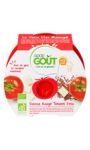 Plat bébé Quinoa Rouge Tomates Feta - dès 12 mois Good Goût