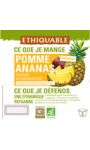 Compotes pomme & ananas Bio Ethiquable