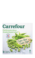 Petits pois extra fins Carrefour