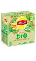 Thé vert Bio gingembre citron Lipton