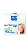 Crème anti-âge peau sensible bio Mixa