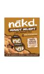 Barres céréales cacahuète peanut delight Nakd