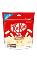 Mini barres chocolat blanc KitKat Nestlé