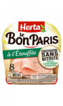 Jambon blanc le Bon Paris à l\'Étouffée sans nitrite Herta