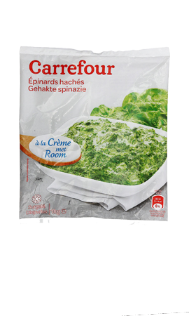 Épinards hachés - Carrefour - 1 kg