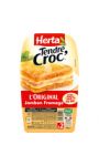 Tendre Croc' L'Original Jambon Fromage 25% de Sel - Herta