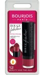 Rouge à lèvres NUANCE 12 Beauty and the red Fabuleux Bourjois