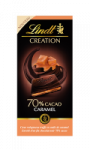 Chocolat noir 70% caramel création Lindt