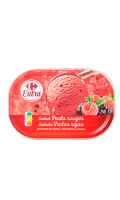 Sorbet fruits rouges Carrefour Extra