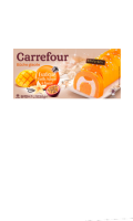 Bûche glacée vanille et fruits exotiques Carrefour