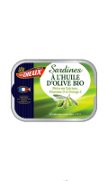 Sardines à l\'huile d\'olive bio Le Trésor des Dieux