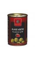 olives vertes au poivron grillé Montperal