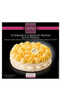 Dessert macaron Le sublime à la mangue passion & à la vanille Labeyrie