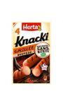 Saucisses Kracki grillée Herta