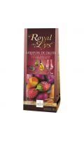 Royal des Lys fruit liqueurs in premium dark chocolat Abtey