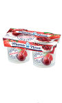 Yaourt double plaisir fruits rouges Mamie Nova