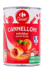 Plat cuisiné cannelloni pur bœuf Carrefour Classic\'