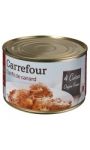 Plat cuisiné confit de canard 4 cuisses Carrefour