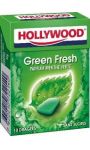 Chewing gum Green Fresh menthe Hollywood