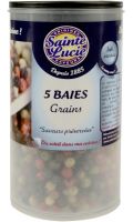 5 baies grains Sainte Lucie
