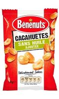 Cacahuètes sans huile ajoutée Bénenuts