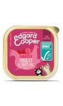 Pâté pour chats poulet & truite Edgar Cooper