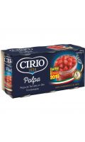 Pulpe de tomate en dès Cirio