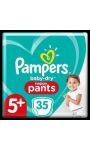 Couches Baby Dry Geant T5+ Pampers