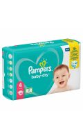 Baby-dry géant couches taille 4 (9-14kg) Pampers