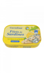 Filets de Sardines au Citron et au Basilic Carrefour