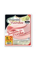 Jambon Dinde Halal X8 Tr+2 Offerts 300G-Maxi Format Oriental Viandes