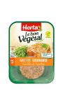 Herta Le Bon Vegetal Galette Lentilles Carottes 160G