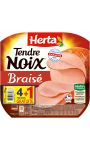 Herta Tendre Noix Jambon Braisé X4+1T Gratuite