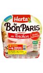 Herta Le Bon Paris Jambon Au Torchon X4 Lot 1+1 Gratuit
