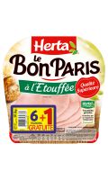 Herta Le Bon Paris Jambon À L'Étouffée X6+1T Gratuite