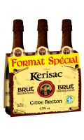 Cidre Bouche Kerisac Brut Traditionnel 3X75 Cl 5.5°