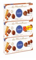 Gavottes Lot 2 Étuis + 1 Etui Gratuit Les Merveilleuses Chocolat Au Lait Caramel 225G (3X7