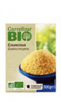 Couscous grain moyen Carrefour BIO