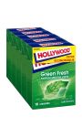 Chewing-gum green fresh parfum menthe verte Hollywood