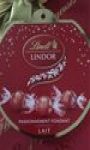 Bouchées de chocolat au lait Lindor Lindt