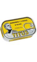 Sardines à l'huile d'olive Titus