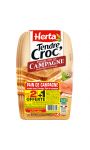 Herta Tendre Croc' Croque-Monsieur Pain de Campagne X2 Lot 2+1 Offt - 630G
