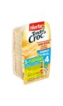 Herta Croque-Monsieur Sans Croute 3+1 Offt - 400G