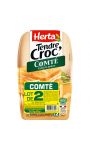 Herta Tendre Croc' Croque-Monsieur Jambon Comté X2 - 420G
