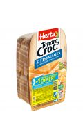 Herta Croque-Monsieur 3 Fromages X3+1 Offt - 420G