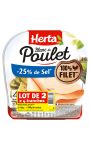 Herta Blanc de Poulet -25% Sel X4 Lot 2 - 240G