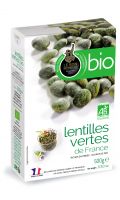 Lentilles Vertes de France Bio - Le Bon Semeur - Etui 500Gr
