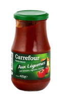 Sauce cuisinée aux légumes Carrefour